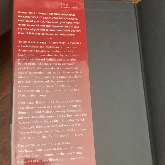 Breaking Dawn Book - Picture 2 of 2